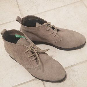 Cougar Snack Women’s Suede Lace Up Tan Boots Sz 8.5M